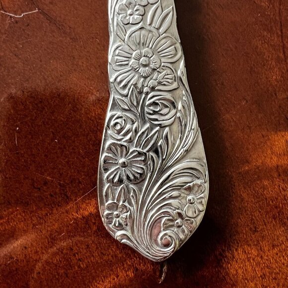 9 Vintage Reed & Barton Modern Flora Select Dinner Knives Stainless Flatware 9" - Picture 10 of 10